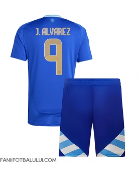 Argentina Julian Alvarez #9 Echipament de Fotbal Replică Copa America 2024 Copii Deplasare (+ Șorturi)